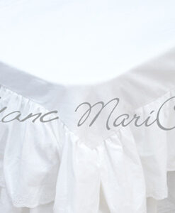 Details about   Blanc Mariclò Collezione Sangallo Vestiletto Matrimoniale C/Frill