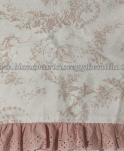 Runner Blanc Mariclo Toile de jouy Queen Mary 40x160 cm