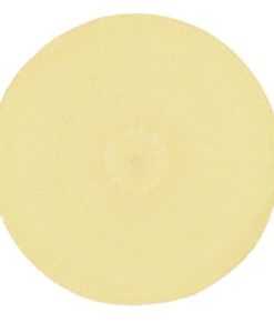 Tovaglietta tonda Blanc Mariclo diametro 38 cm Giallo