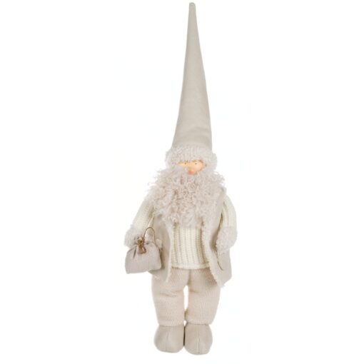 Decoro Santa Claus Blanc Mariclo Notte Silente Collection h 61 cm