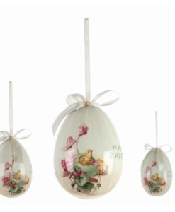 Set 3 Decori uova di Pasqua Blanc Mariclo Easter Fantasy