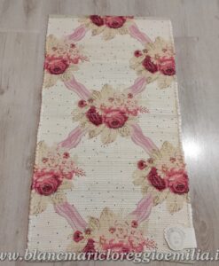 Tappeto Floreale Blanc Mariclo Follie Collection 60x110 cm