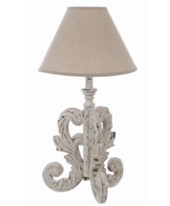 Base lume con paralume Blanc Mariclo Euridice Collection L 25 x P 25 x H 51 cm