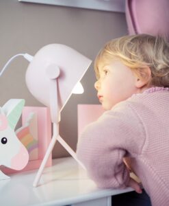 Lampada da tavolo Blanc Mariclò rosa A25743