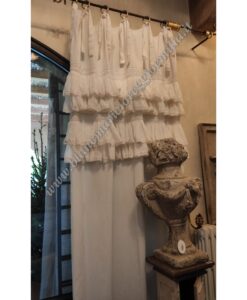 Tenda misto lino Blanc Mariclo Tiepolo Collection