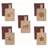 Canovaccio tartan con tagliere Blanc Mariclo Christmas Gift Collection