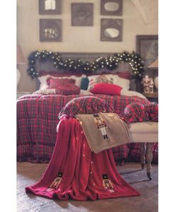 Plaid Blanc Mariclo Schiaccianoci 130x170 cm 260 gsm