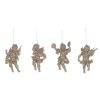 Set 4 Decoro angelo Blanc Mariclo Ange Collection h 11,5 cm