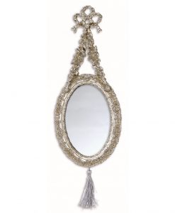 Specchio Blanc Mariclo Cavaliere della Rosa Collection H 40 cm