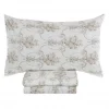 Completo letto 2 piazze Blanc Mariclo Vintage Floral Collection Bianco