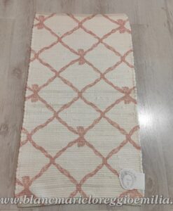 Tappeto Blanc Mariclo Fiocchi 55x105 cm Rosa