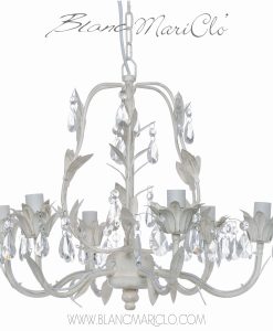 Lampadario ferro battuto Blanc Mariclò Collection 9 luci