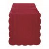Runner boutis Blanc Mariclo Carmen Collection Rosso