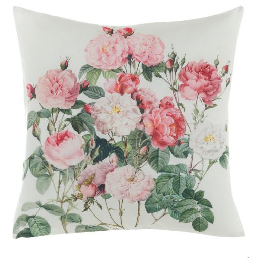 Cuscino floreale Blanc Mariclo Rose Garden Collection 45x45 cm