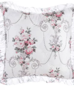 Cuscino con gala Blanc Mariclo Vintage Floral