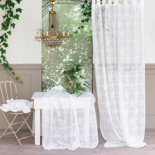 Tenda pizzo Blanc Mariclo Meraviglia Collection 150x290 cm