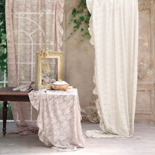 Tende pizzo Blanc Mariclo Romantic Lace 150x290 cm