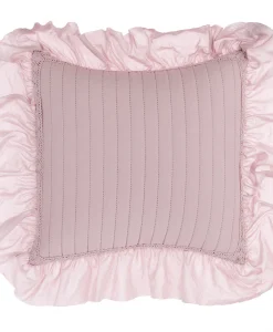 Cuscino con gala Blanc Mariclo Sweet Dreams Rosa 40x40 cm