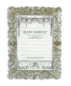 Porta foto Blanc Mariclò Cavaliere della rosa Collection H 18,5 cm