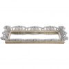 Vassoio rettangolare con specchio Blanc Mariclò Gipsoteca Collection L 28,5 cm