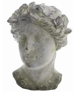 Busto uomo Blanc Mariclò L'antiquario Collection H 40 cm