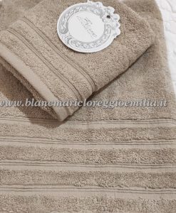 Coppia spugna Blanc Mariclo Infinity Collection Beige 500 gsm