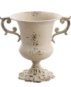 Vaso con manici Blanc Mariclò Heritage Collection h 24 cm