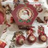 Scatola regalo con 14 decori assortiti Blanc Mariclo Galatea Collection Merry Christmas