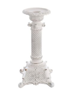 Porta candela Blanc Mariclo Sentimento Collection H 26 cm