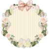 Tovaglietta vinile Blanc Mariclo Easter Flowers 35x65 cm
