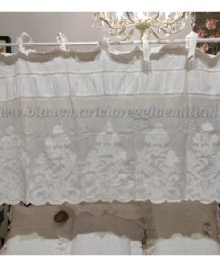 Mantovana misto lino Blanc Mariclo Collection 140x85 cm