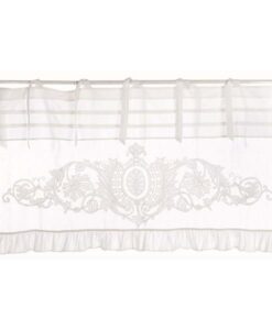 Mantovana misto lino Blanc Mariclo Collection 140x75 cm