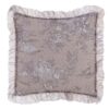 Cuscino con gala Blanc Mariclo Toile de Jouy Collection 45x45 cm