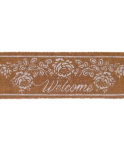 Zerbino cocco rettangolare Blanc Mariclò Bienvenue Collection