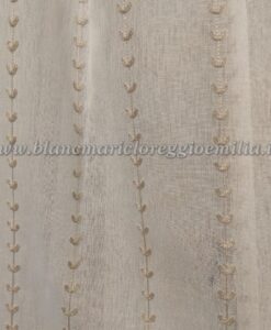 Tenda ricamata Blanc Mariclo Spring Time Collection
