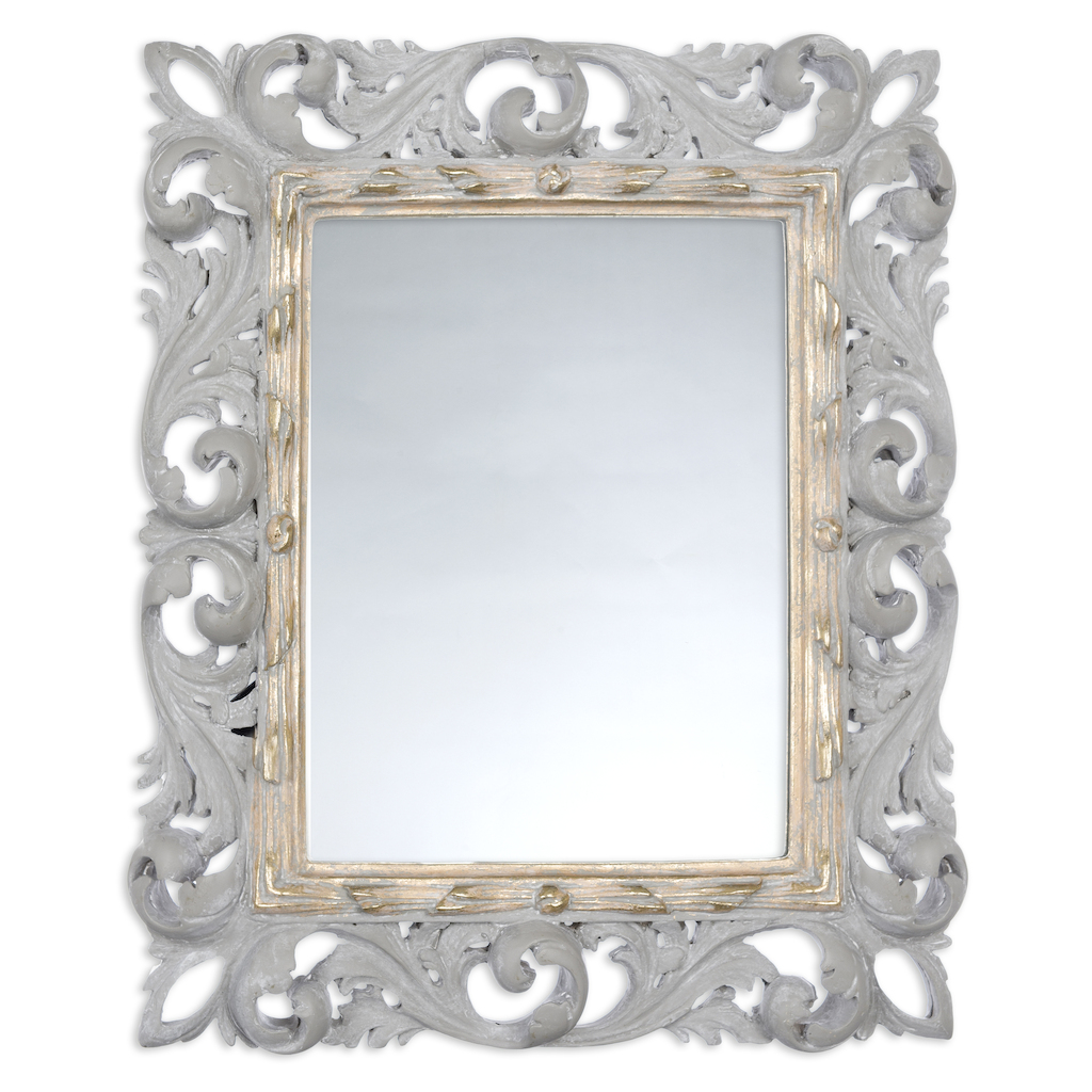 Specchio rettangolare Blanc Mariclo Gipsoteca Collection H 38 cm - Blanc  MariClo' Reggio Emilia