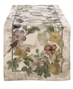 Runner Blanc Mariclo Le Potager Collection 50x180 cm