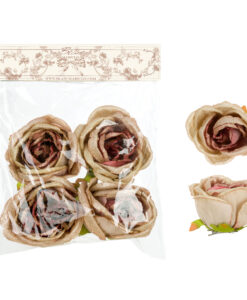 Set 4 rose con clip Blanc Mariclo Dorothea