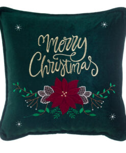 Cuscino di Natale Blanc Mariclo stella di Natale 40x40 cm