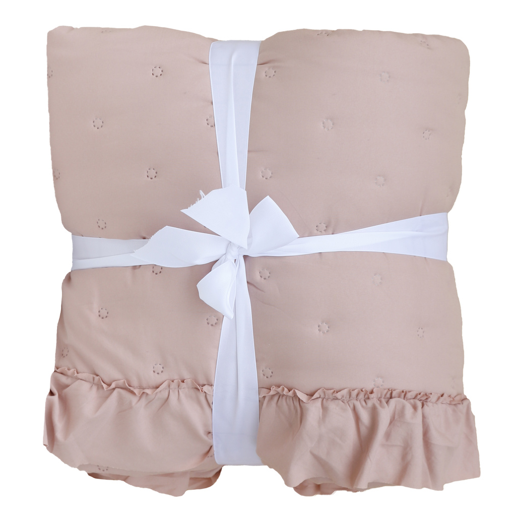 Trapuntina matrimoniale Blanc Mariclo Topazio Collection Rosa 240 gsm Blanc MariClo Reggio Emilia
