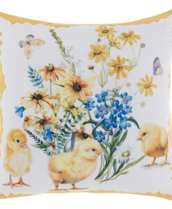 Cuscino pulcini Blanc Mariclo Sweet Chick Collection 45x45 cm