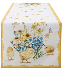 Runner pulcini Blanc Mariclo Sweet Chick Collection 45x150 cm