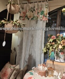 Mantovana Blanc Mariclo Le Rose del Borgo 50x140 cm