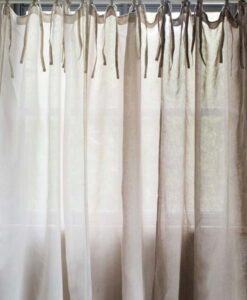 Tenda lino Blanc Mariclo Collection Ecrù chiaro 150x290 cm