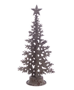 Decoro Albero metallo Blanc Mariclo Dulcis Memoria Collection H 28 cm