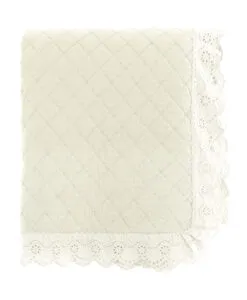 Trapuntina matrimoniale Blanc Mariclo Pizzo Collection Naturale