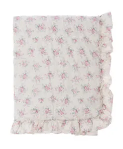 Trapuntina floreale una piazza Blanc Mariclo Incanto Fiorito Collection